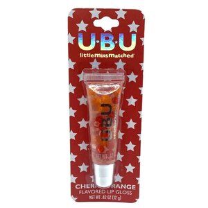 U.B.U Cherry Orange Flavored Lip Gloss By Littlemissmatched DISCONTINUED